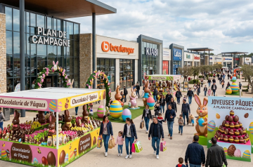 Lundi de Pâques : votre shopping continue à Plan de Campagne !