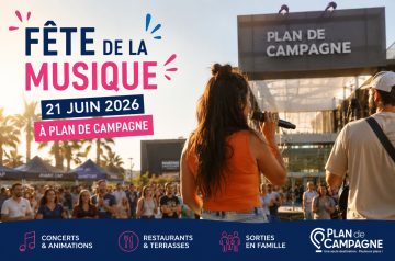 Fête de la Musique 2026 à Plan de Campagne : concerts, animations et sorties pour célébrer l’été