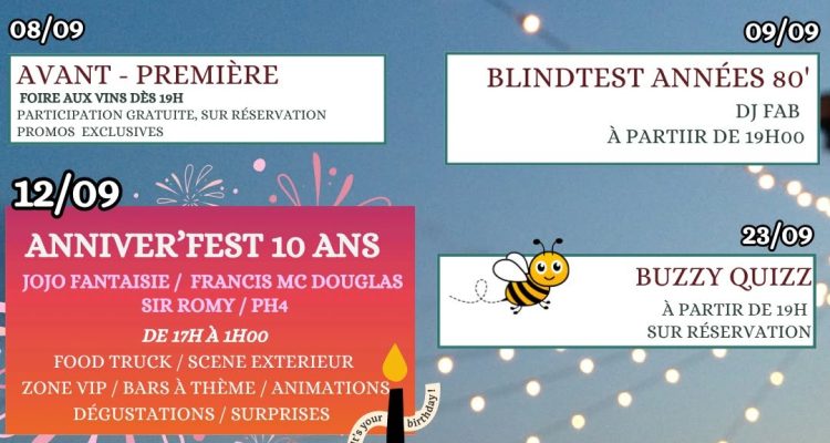 Soirée 2001