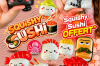 🔥En Août, Un Squishy Sushi OFFERT* à chaque déjeuner ou dîner chez KYO Sushi Plan de Campagne