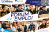 Forum de l’Emploi à Plan de Campagne : rendez-vous le mercredi 7 octobre 2026 de 9h30 à 12h30 – galerie d’Avant-Cap